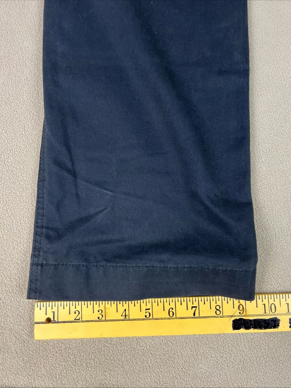 Haggar Relaxed Straight Khaki Pants, Dark Grey. Repreve. Men's Sz 36x34